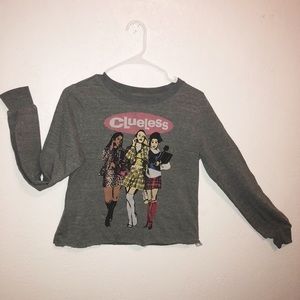 Vintage Clueless Cropped Sweater